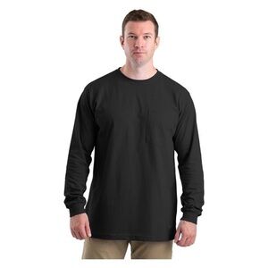 Berne Workwear Heavyweight Long Sleeve Pocket T-Shirt size 5XL tall